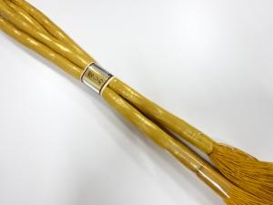 未使用品　正絹　撚り房　丸くげ